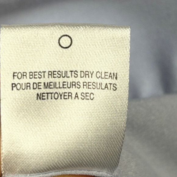 Halston Heritage Womens Fit & Flare Cotton & Silk Mini Dress Sz 2 Blue Cocktail - Picture 5 of 10